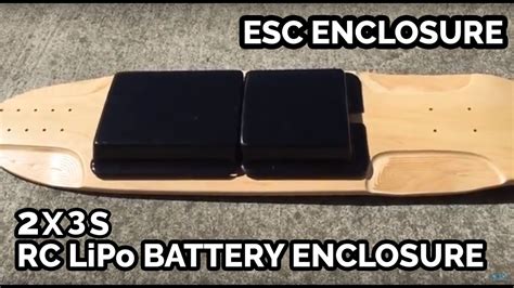 electric skateboard battery enclosure|electric skateboard enclosures.